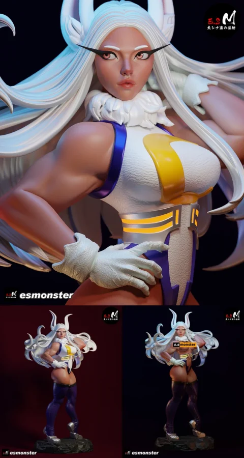 Bunny Fighter Girl – Hero Style STL model for 3D printing