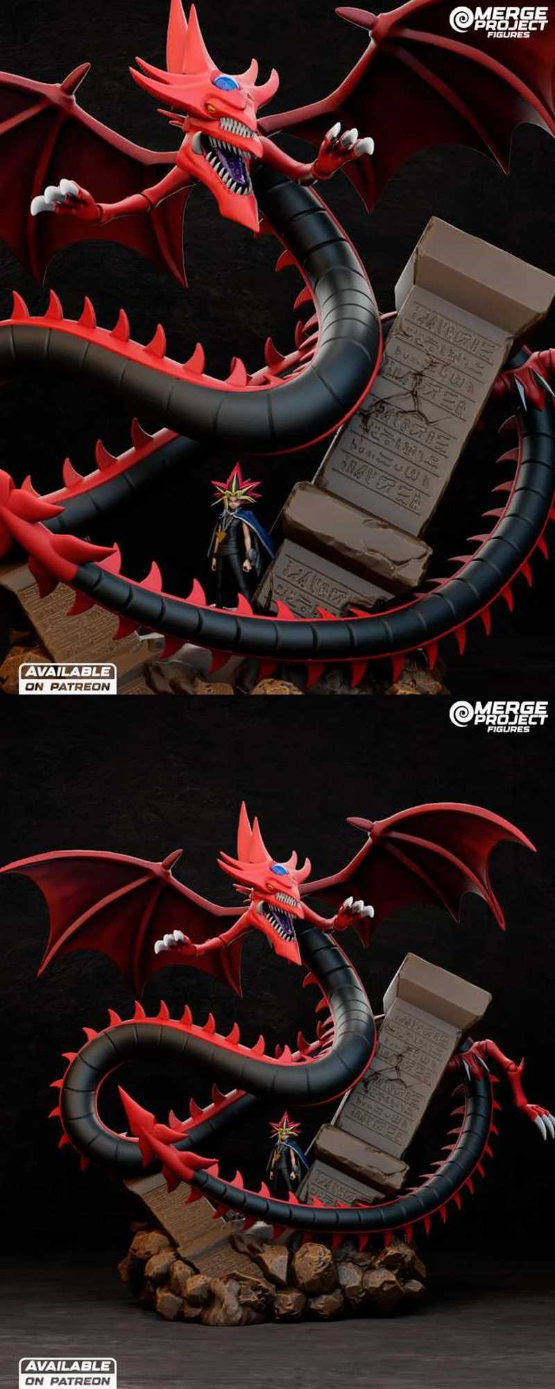 Osiris The Sky Dragon STL model for 3D printing