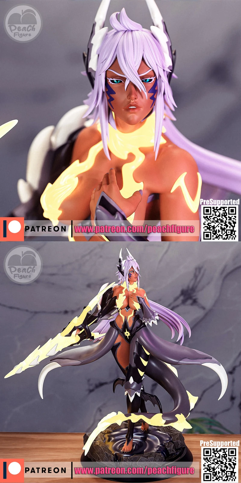 Bleach – Harribel STL model for 3D printing