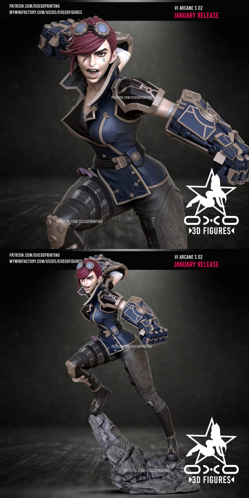 Vi Arcane STL model for 3D printing