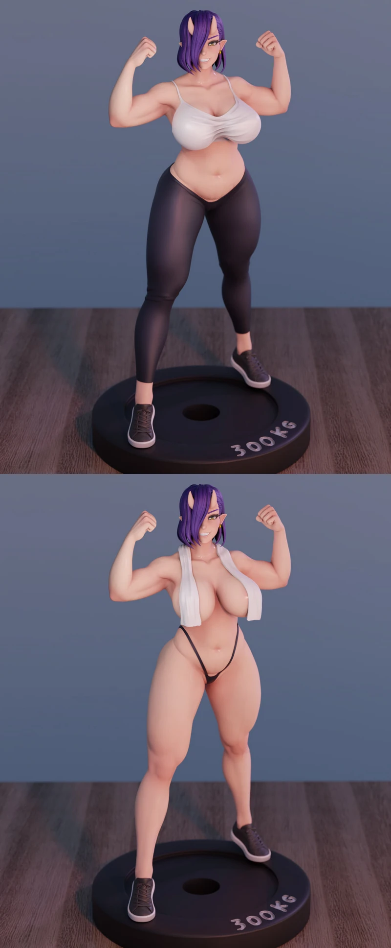 Sized Elf – Oga STL model for 3D printing