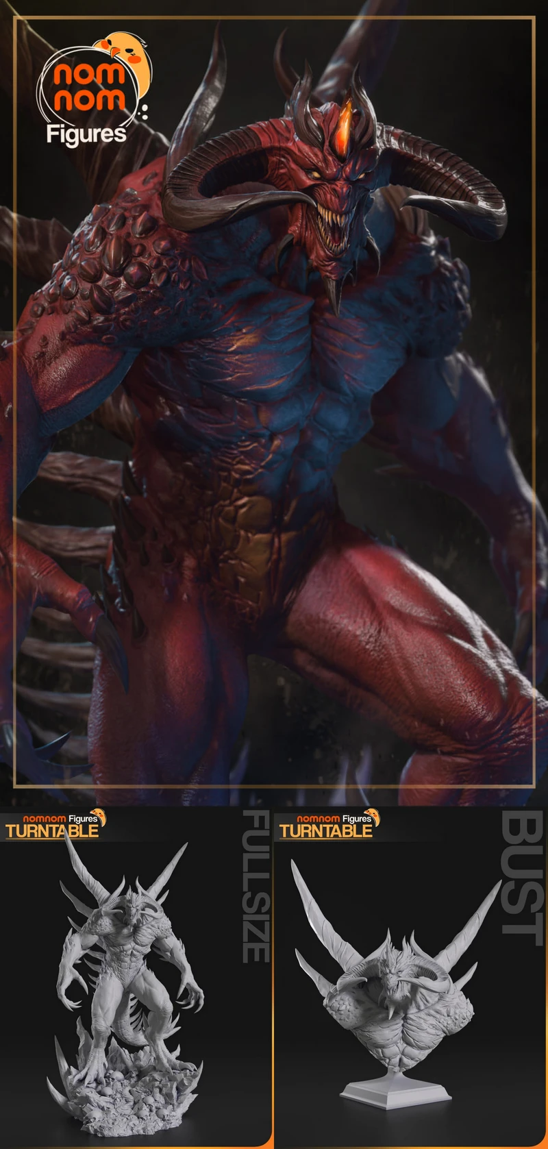 Dark Lord – Diablo STL model for 3D printing