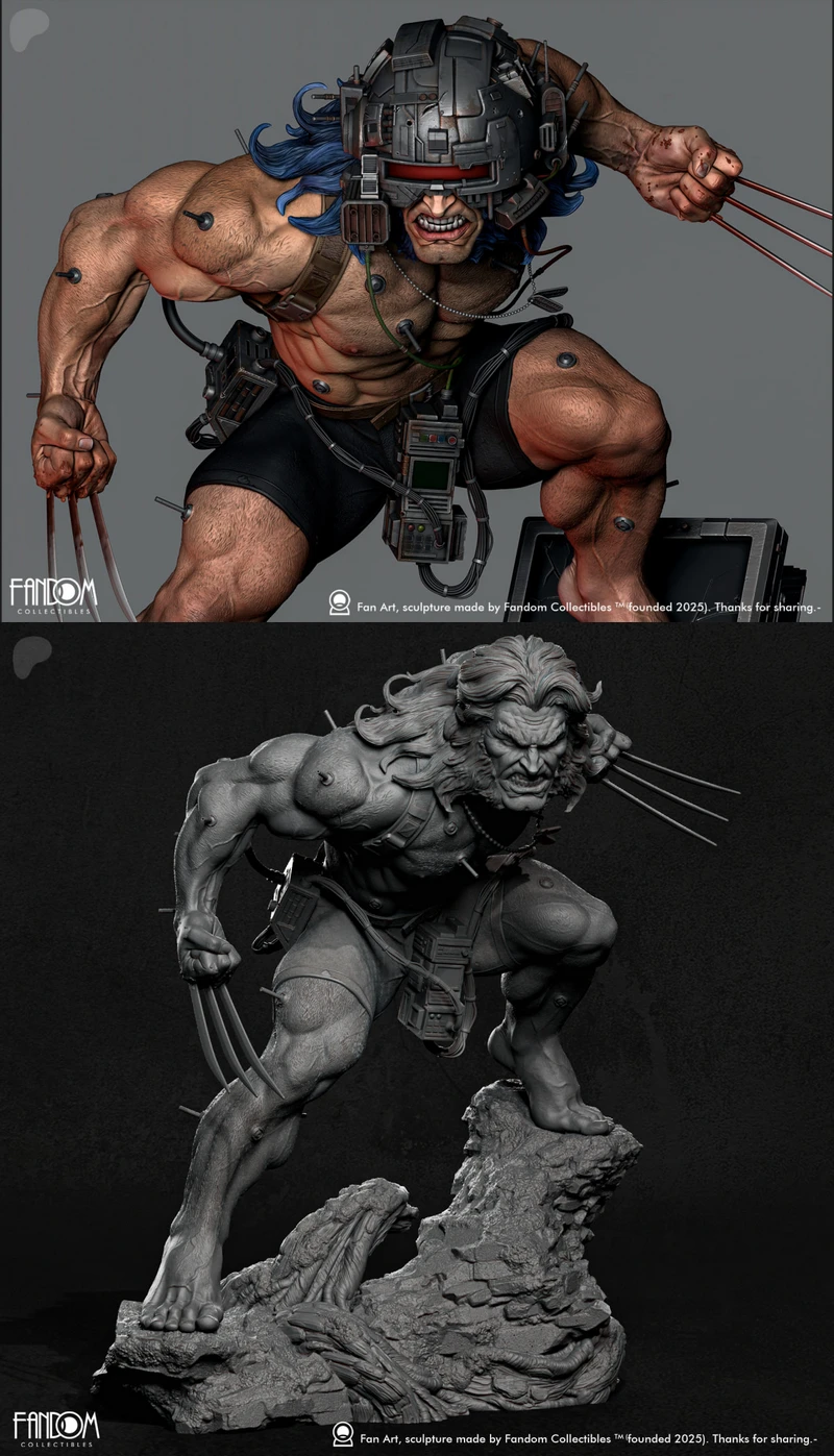 Weapon X – Fan STL model for 3D printing