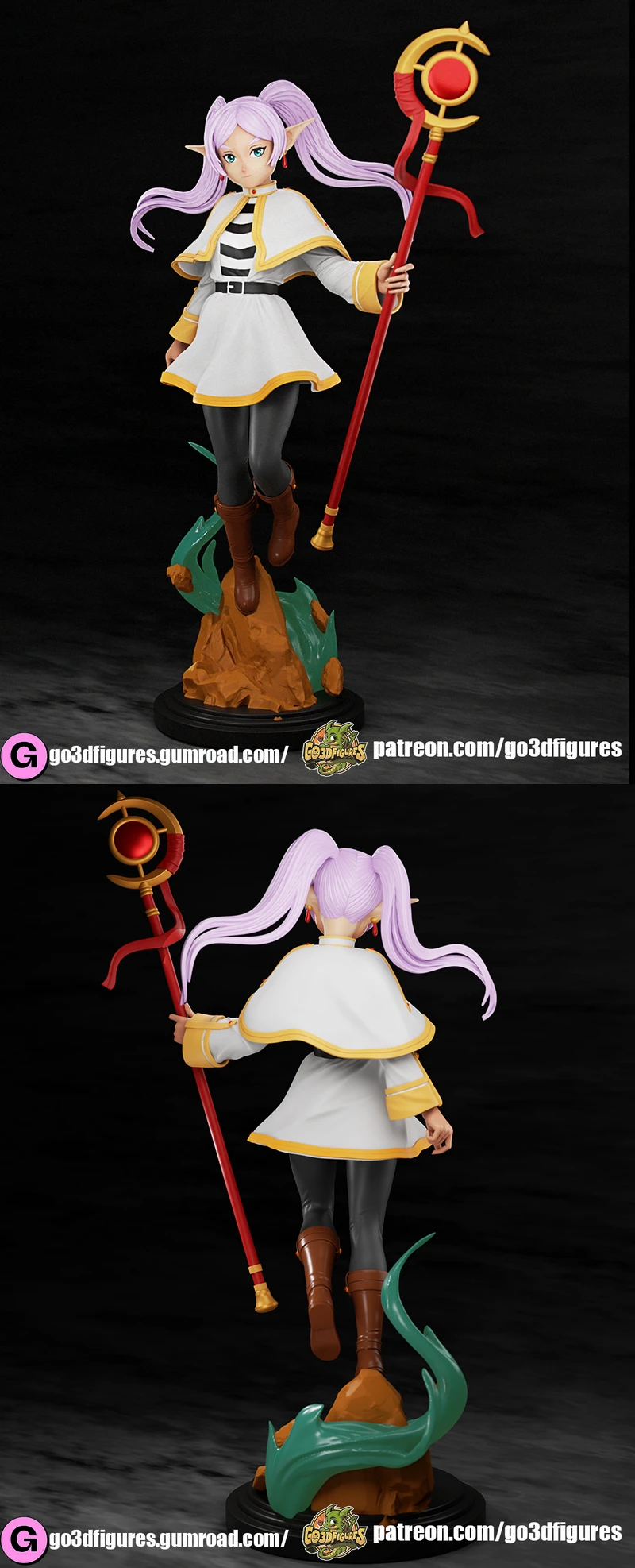 Sousou no Frieren – Freiren STL model for 3D printing