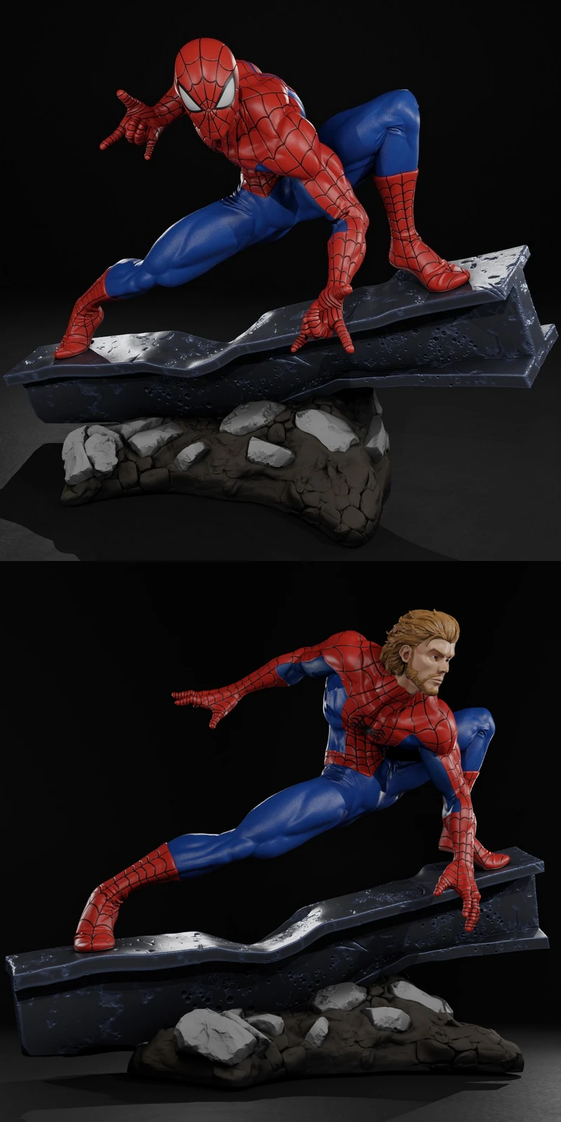 SPIDER MAN STL model for 3D printing