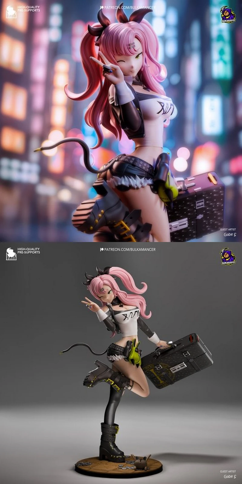 Nicole Demara STL model for 3D printing