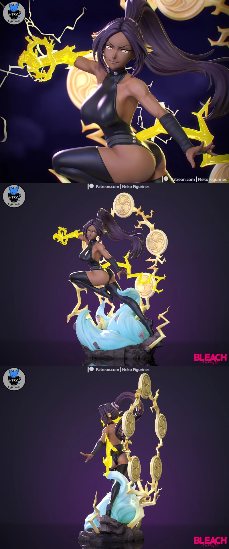 Bleach – Yoruichi STL model for 3D printing