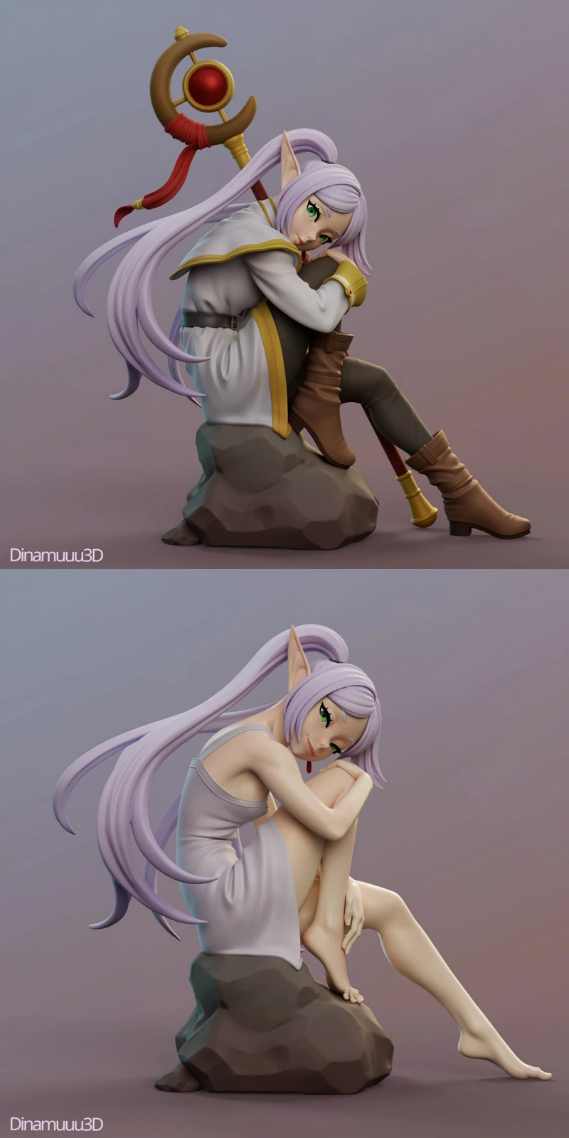 Sousou no Frieren – Frieren STL model for 3D printing