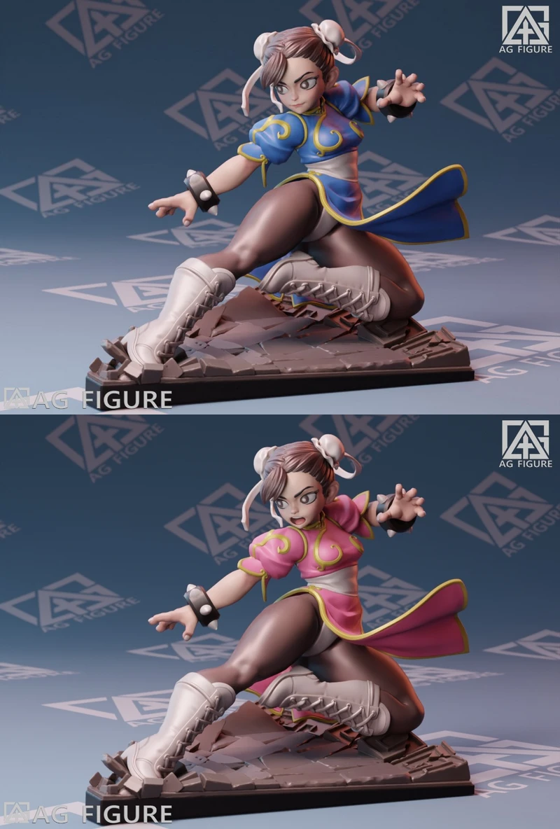 Sty Chun Li STL model for 3D printing
