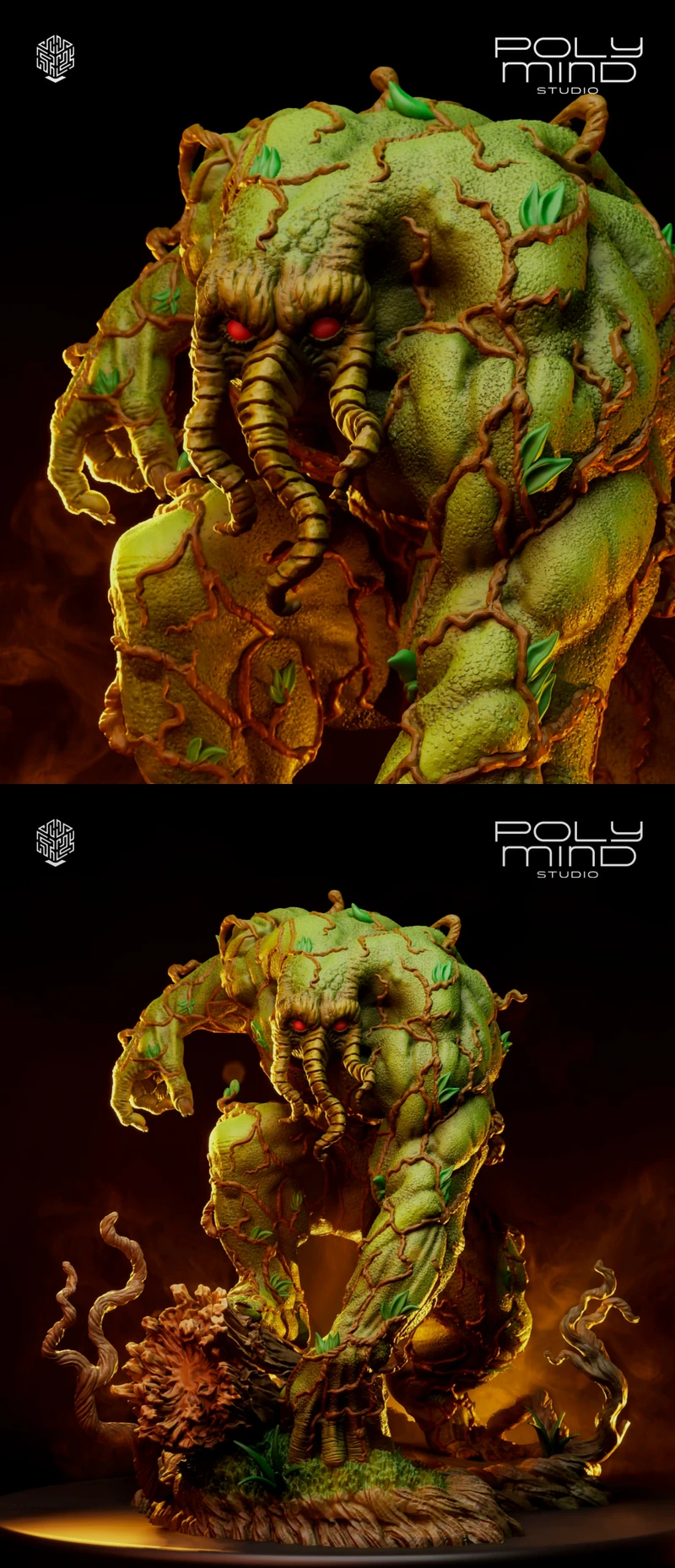 Man Thing STL model for 3D printing