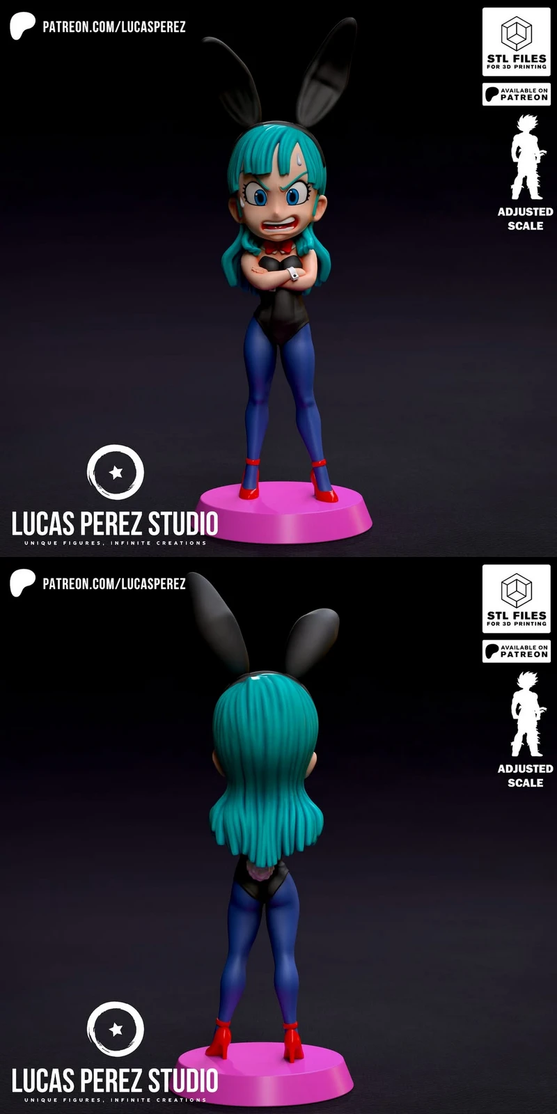 BUNNY BULMA STL model for 3D printing