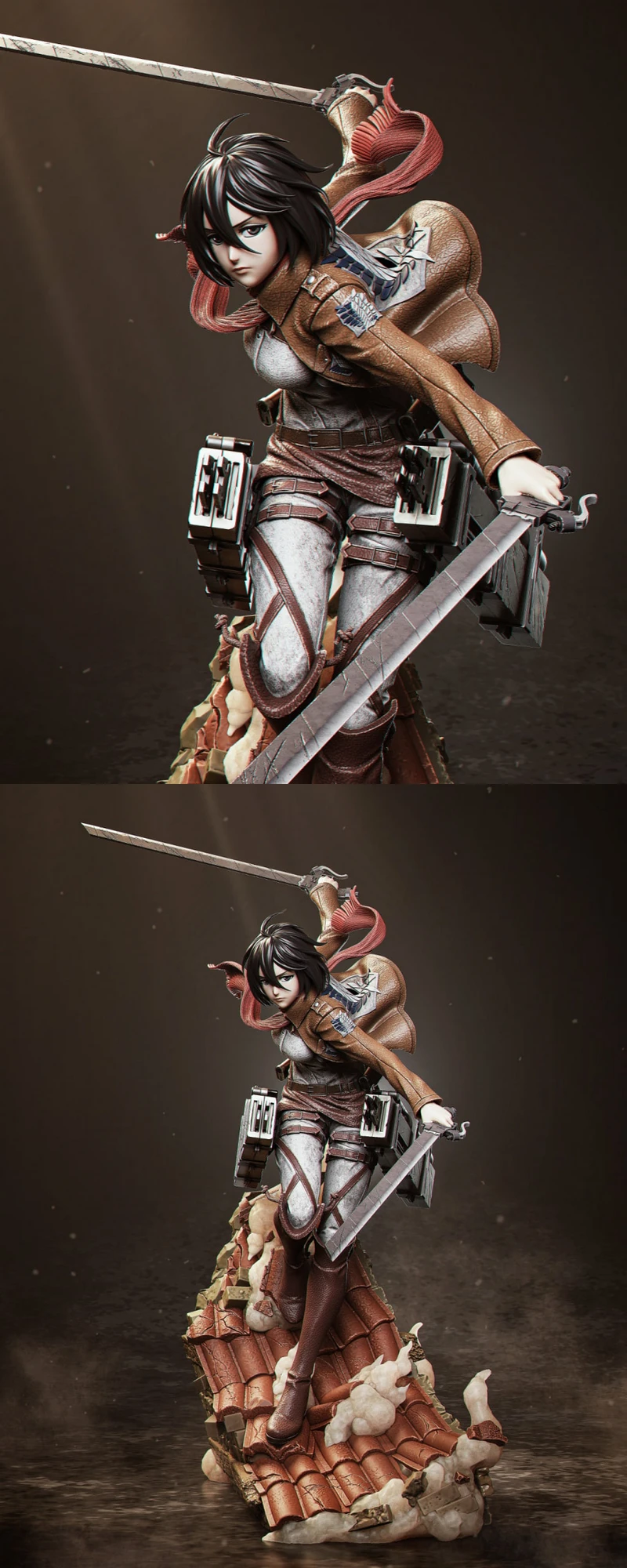 Mikasa STL model for 3D printing