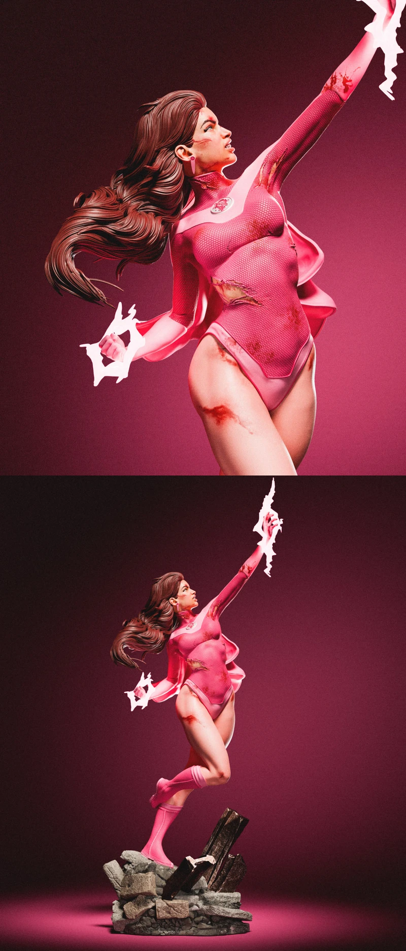Atom Eve STL model for 3D printing