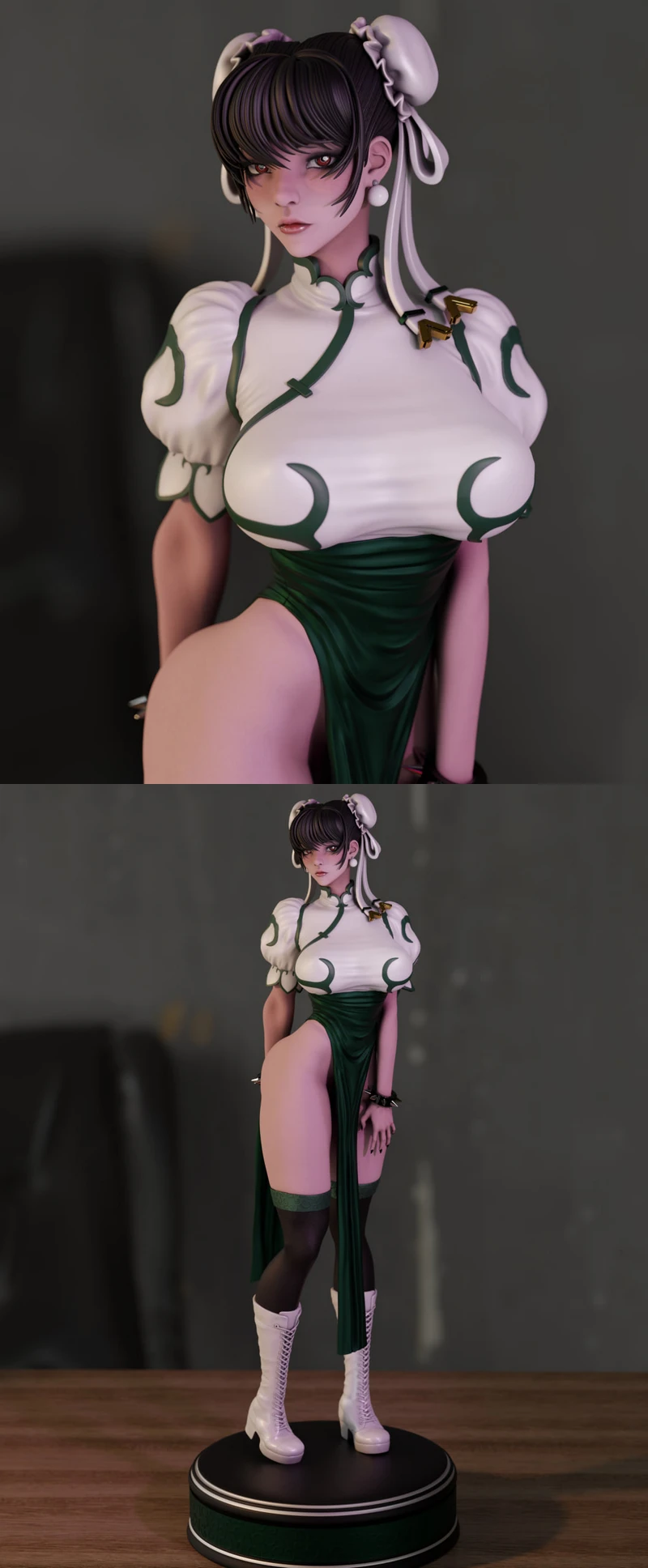 Street Fighter – Chun Li STL model for 3D printing