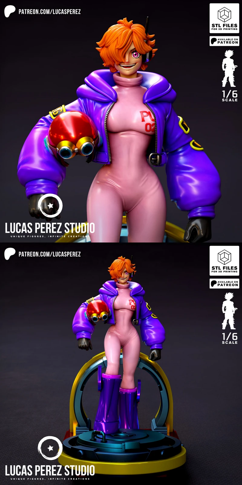 LILITH VEGAPUNK STL model for 3D printing