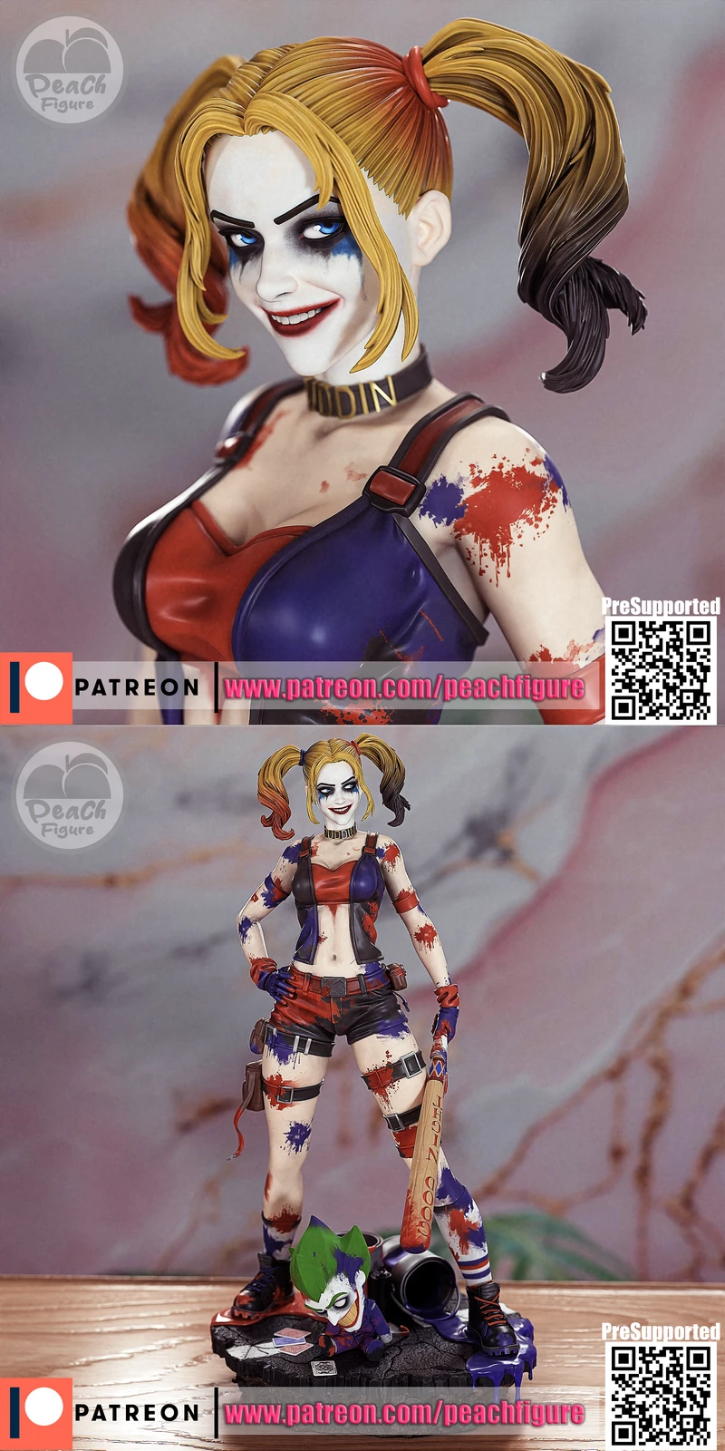 DC – Harley Quinn STL model for 3D printing