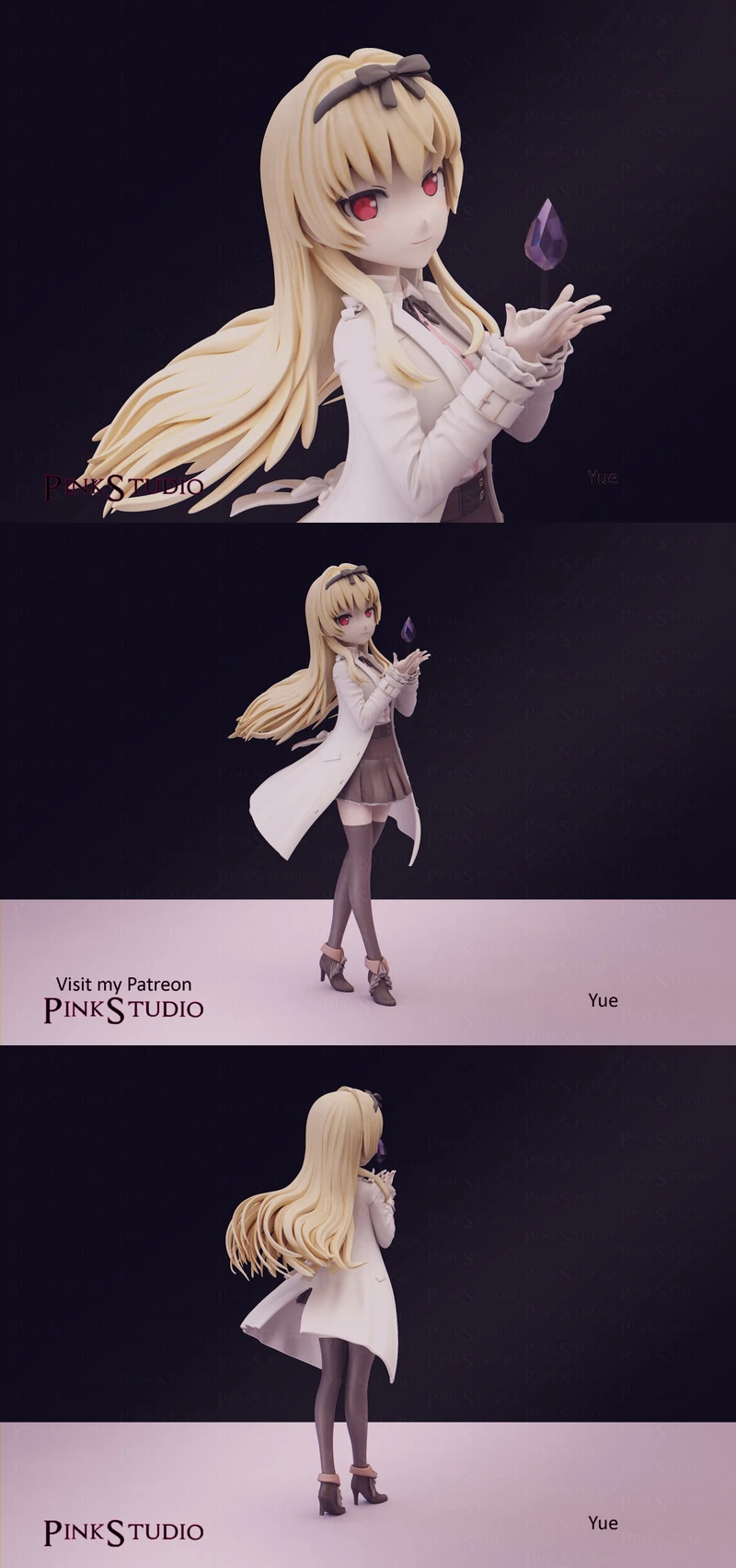 Arifureta – Yue STL model for 3D printing