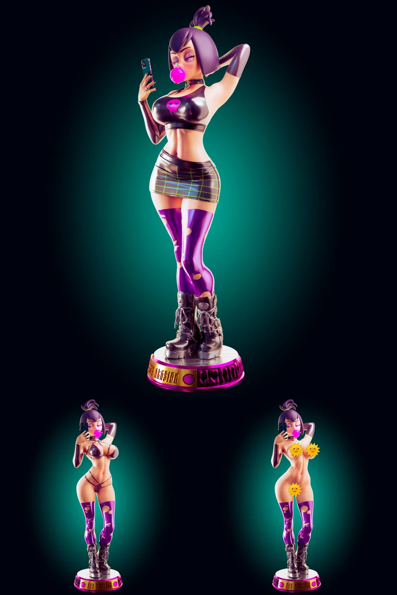 Sam Manson Thin and Fine STL model for 3D printing
