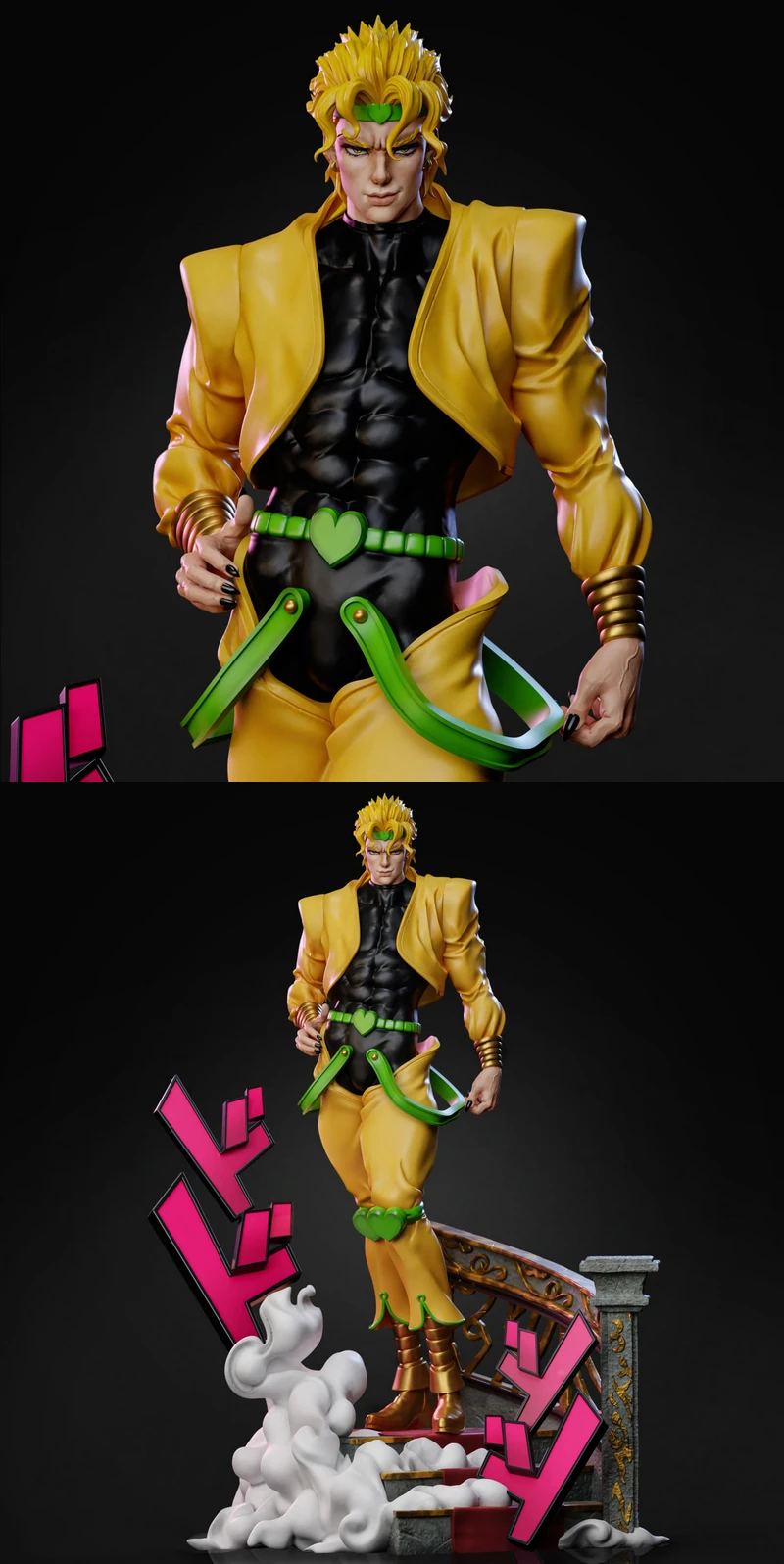 JoJo’s Bizarre Adventure – Dio Brando STL model for 3D printing