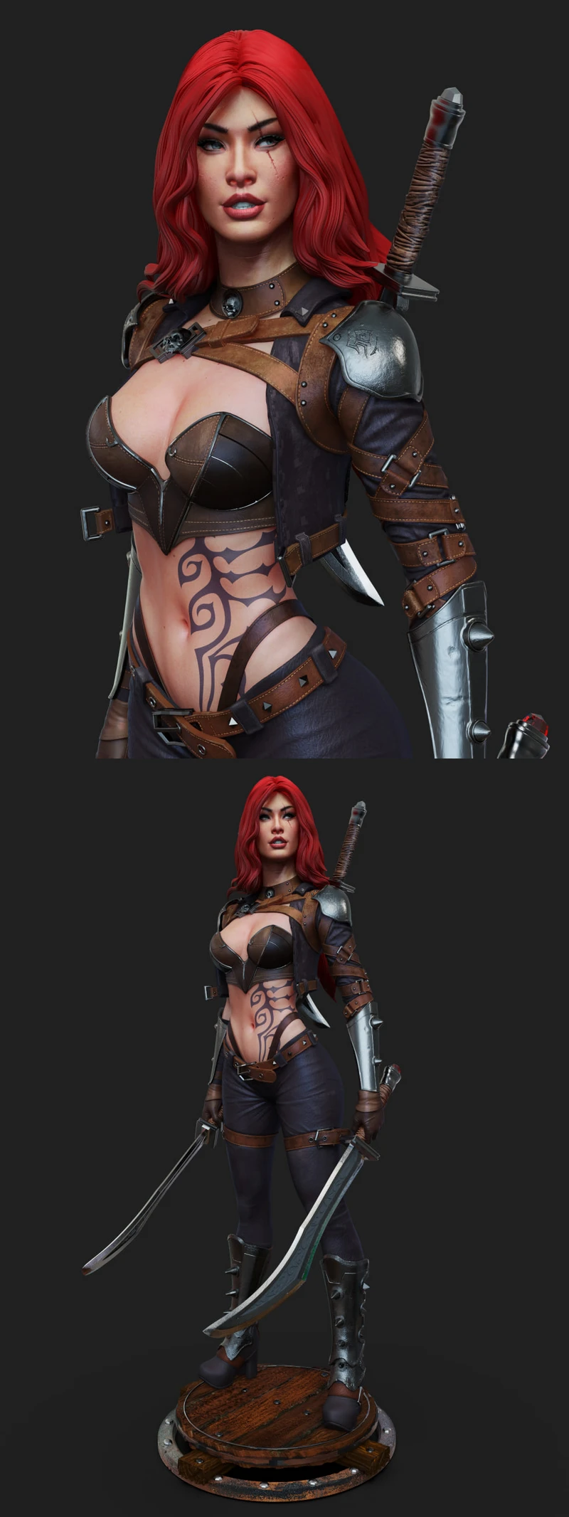 Katarina STL model for 3D printing