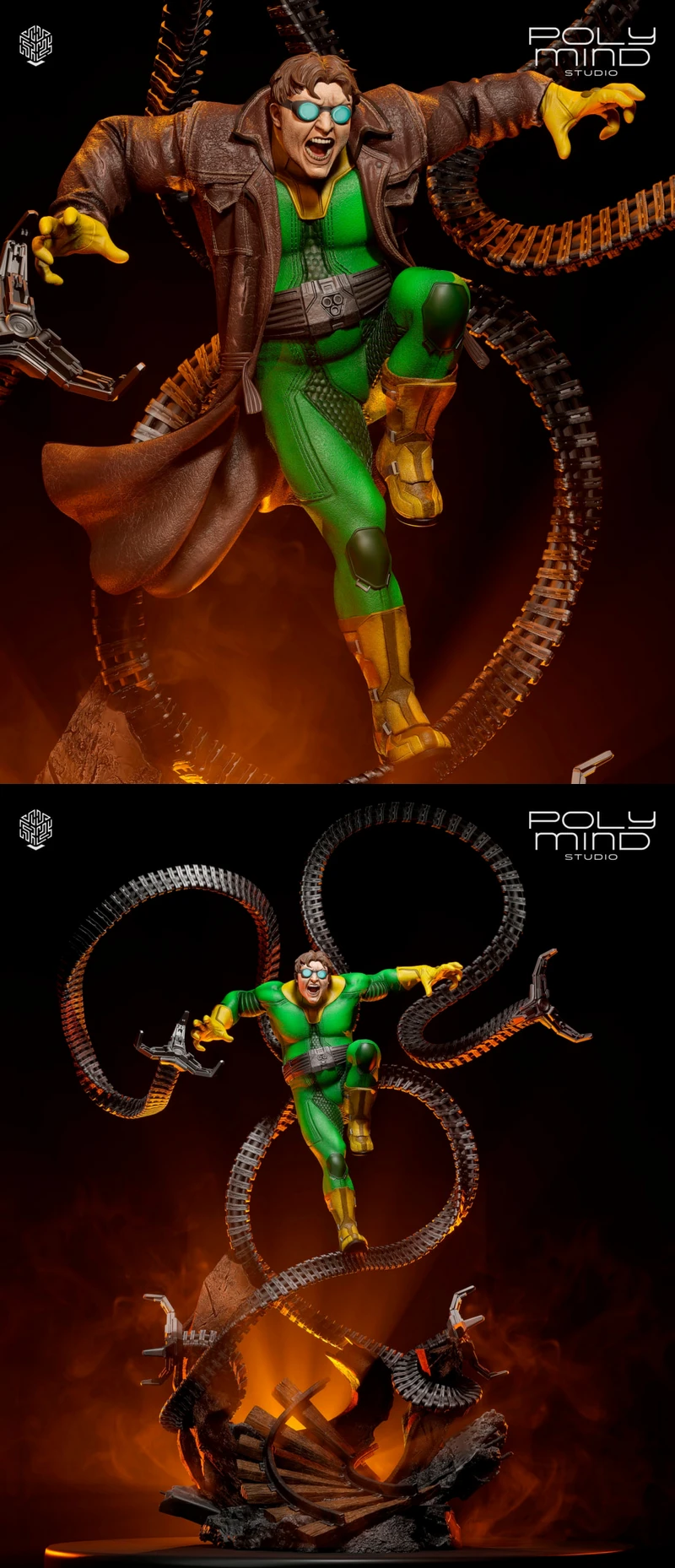 Dr. Octopus STL model for 3D printing
