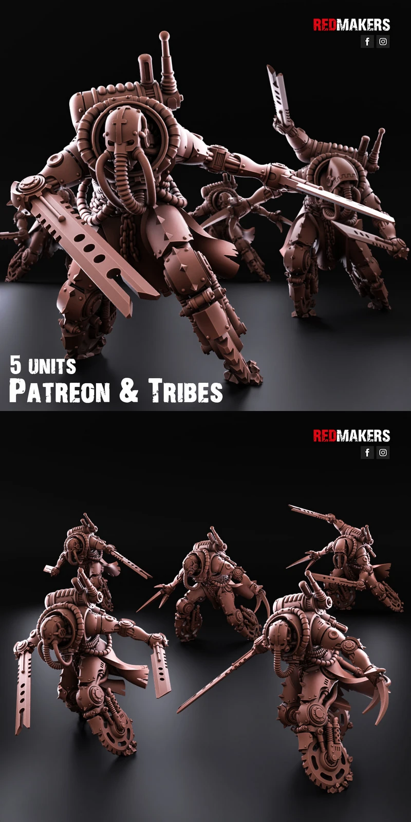 Blade Reapers – Omniforge STL model for 3D printing