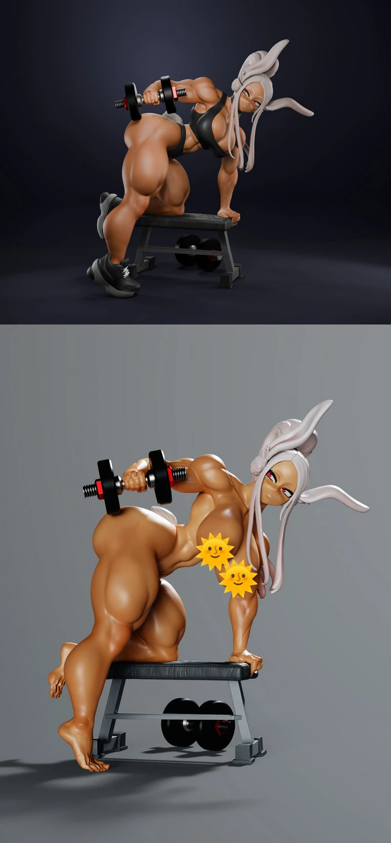 Mirko Gym STL model for 3D printing