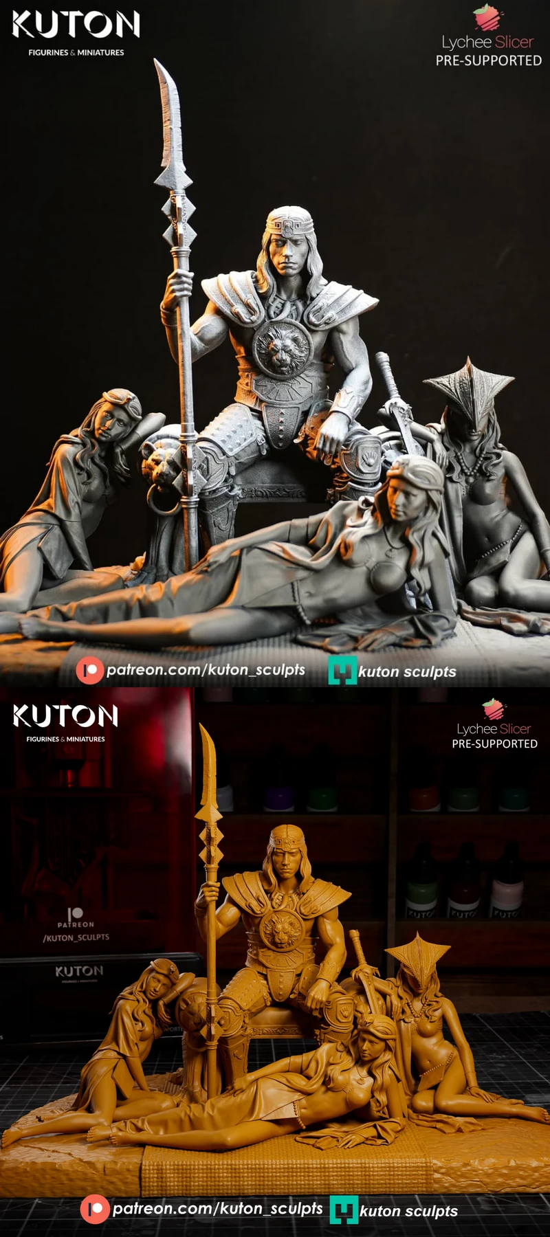 Conan – Ladies STL model for 3D printing