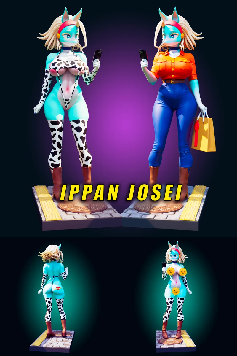 Ippan Josel STL model for 3D printing