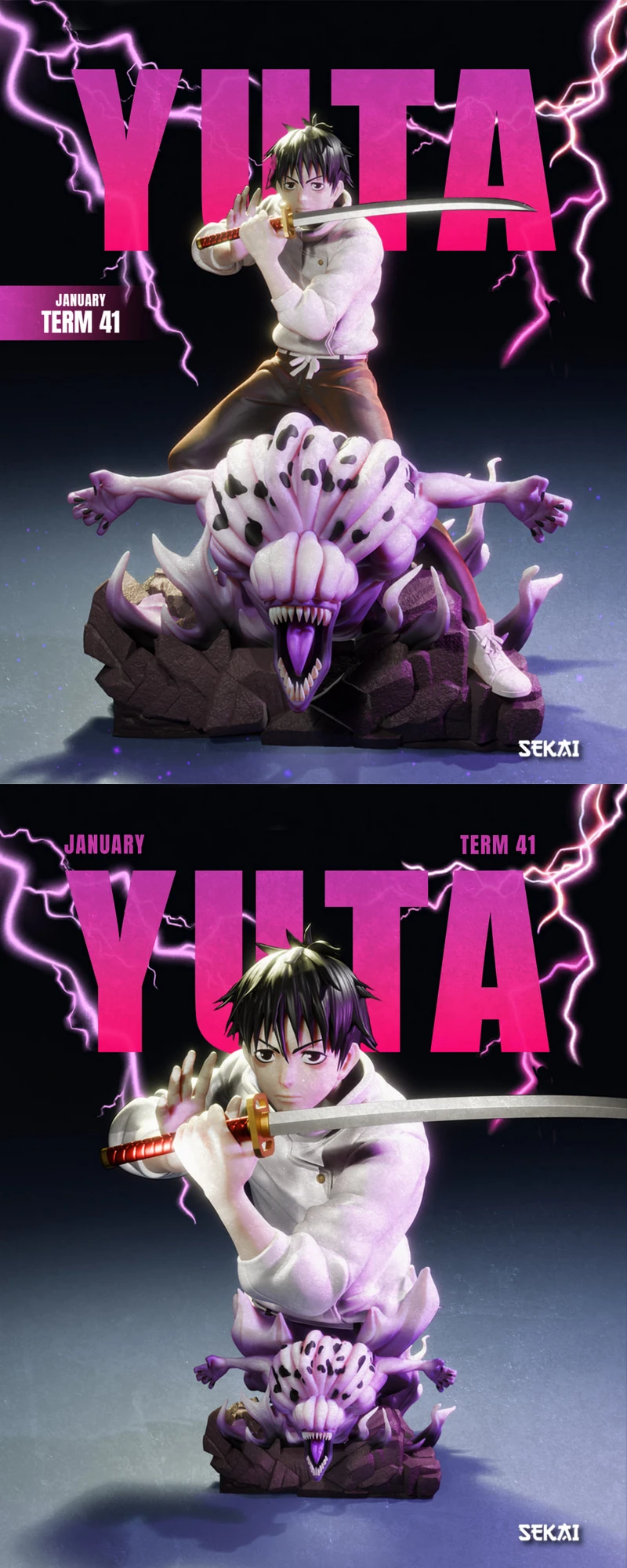 Yuta Sculpture and Bust STL model for 3D printing