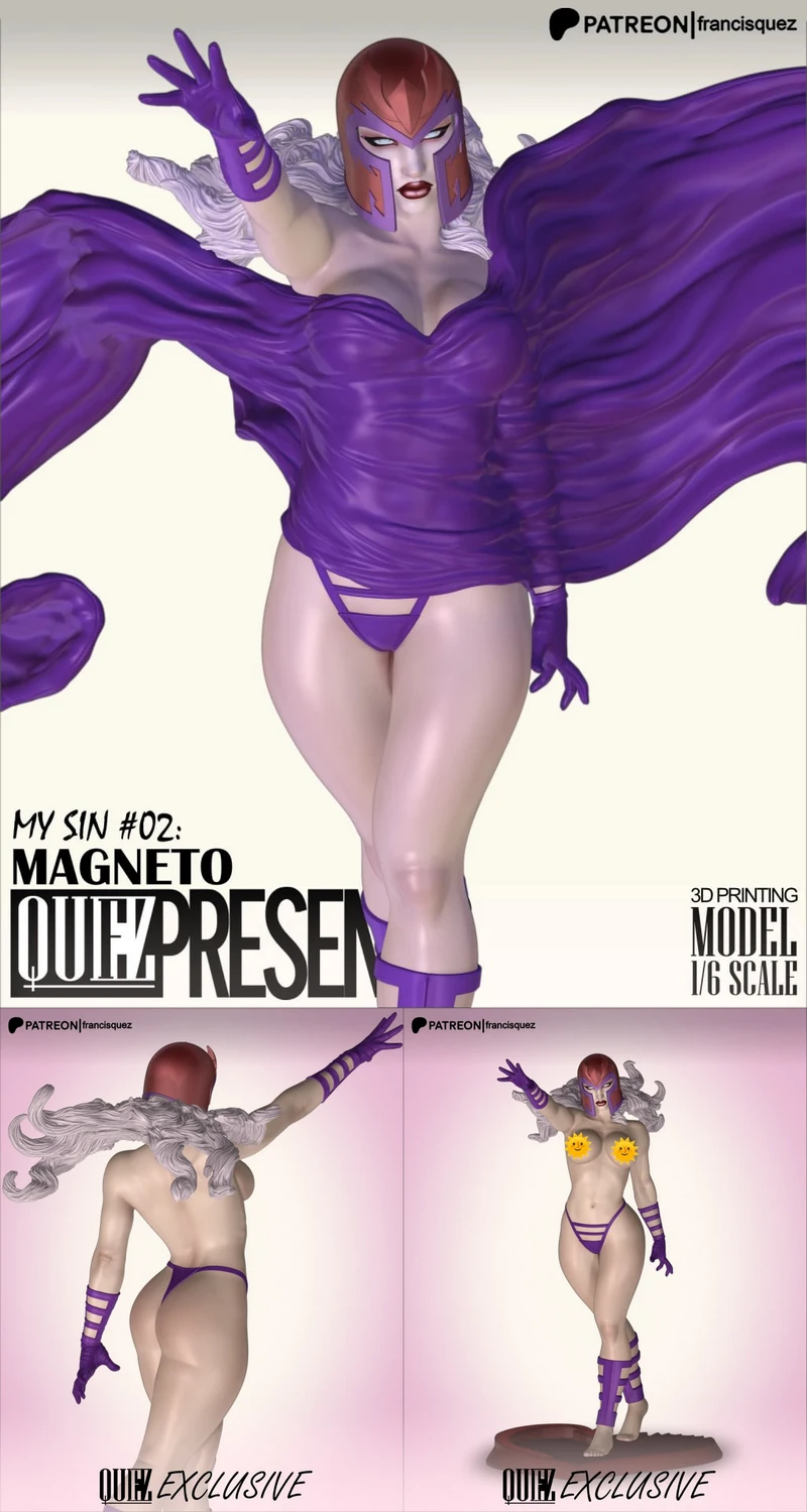 Fem Magneto STL model for 3D printing