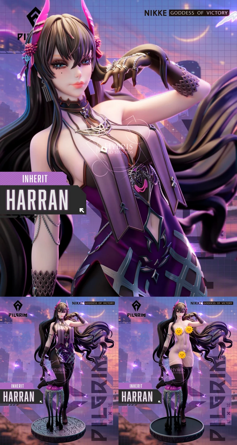 Harran – Nikke STL model for 3D printing