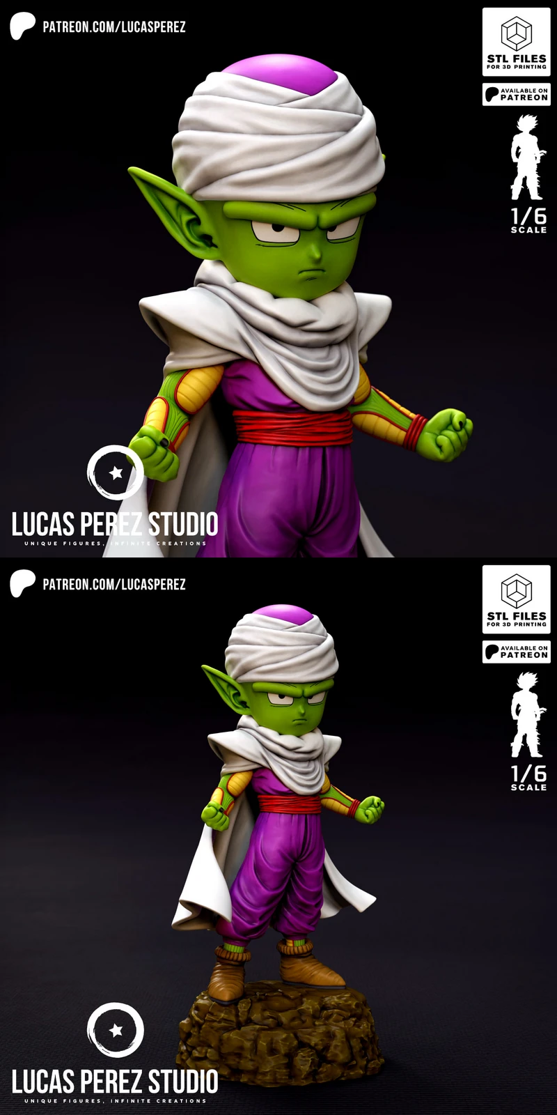Piccolo Daima STL model for 3D printing