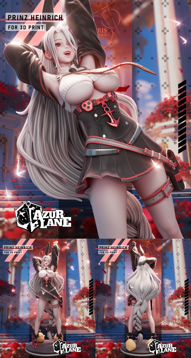 Azur Lane – Prinz Heinrich v1 STL model for 3D printing