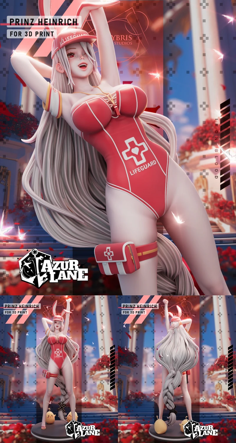 Azur Lane – Prinz Heinrich v2 STL model for 3D printing