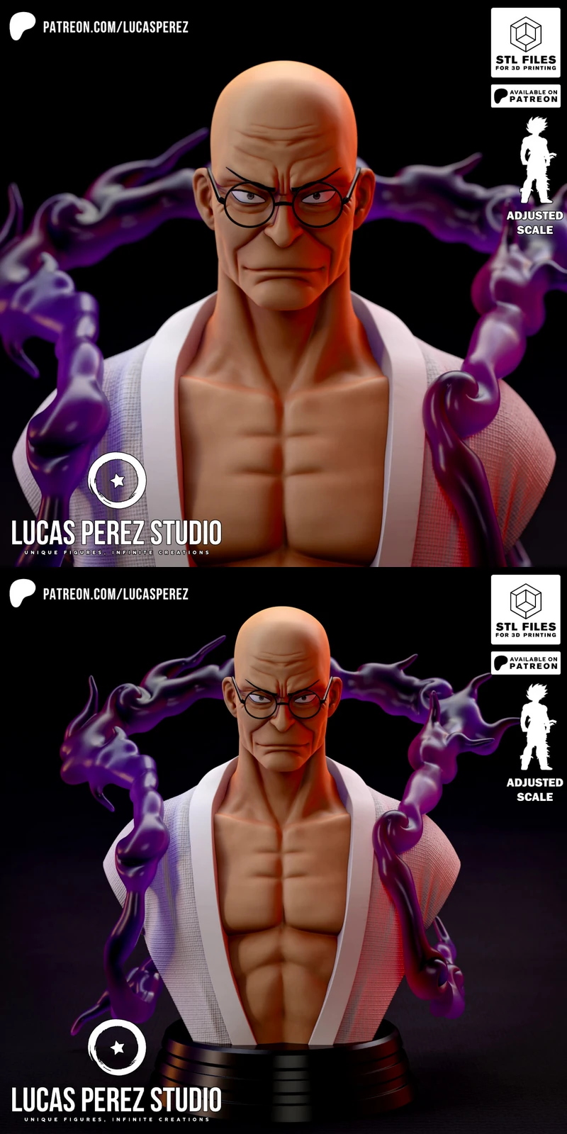 SAINT ETHANBARON NUSJURO STL model for 3D printing