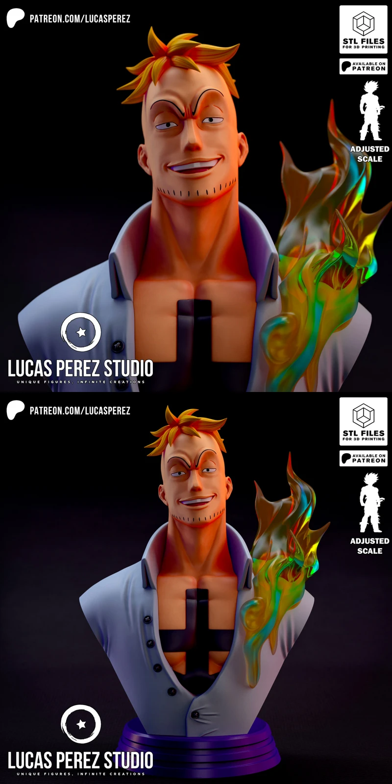 MARCO THE PHOENIX STL model for 3D printing