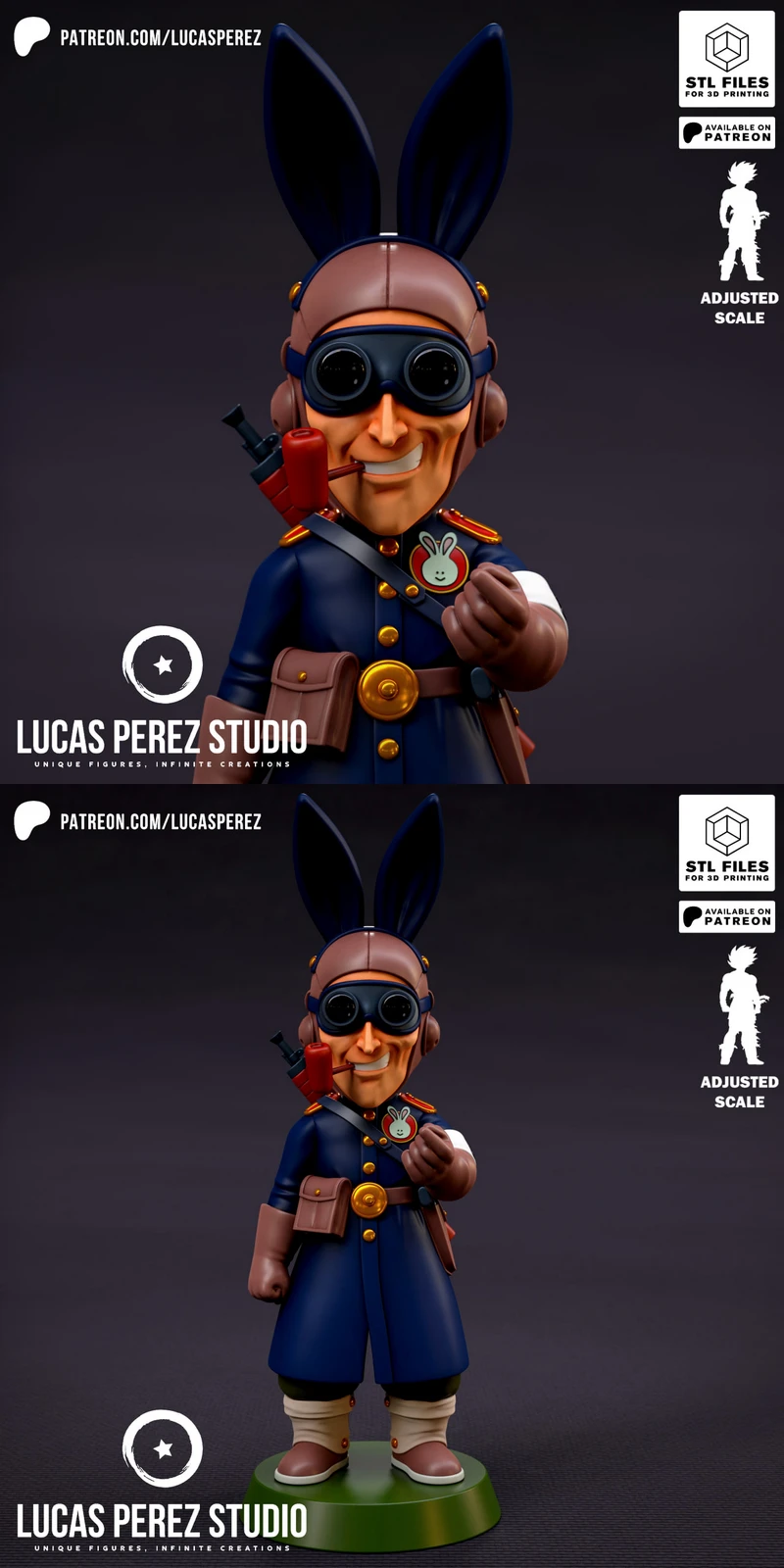 MEET RABBIT STL model for 3D printing