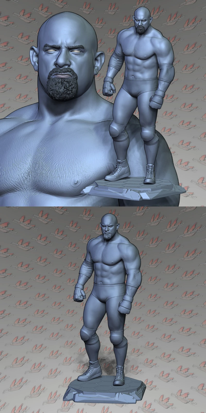 GOLDBERG STL model for 3D printing