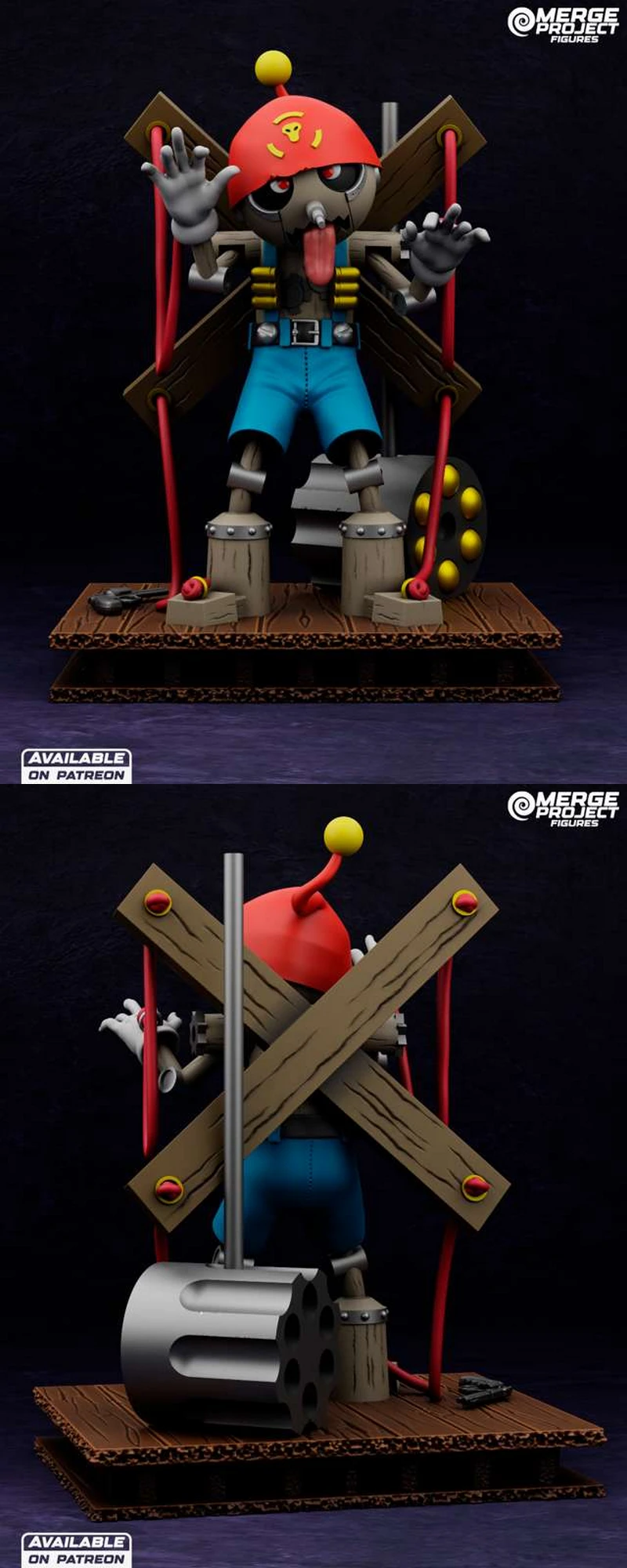 Puppetmon STL model for 3D printing