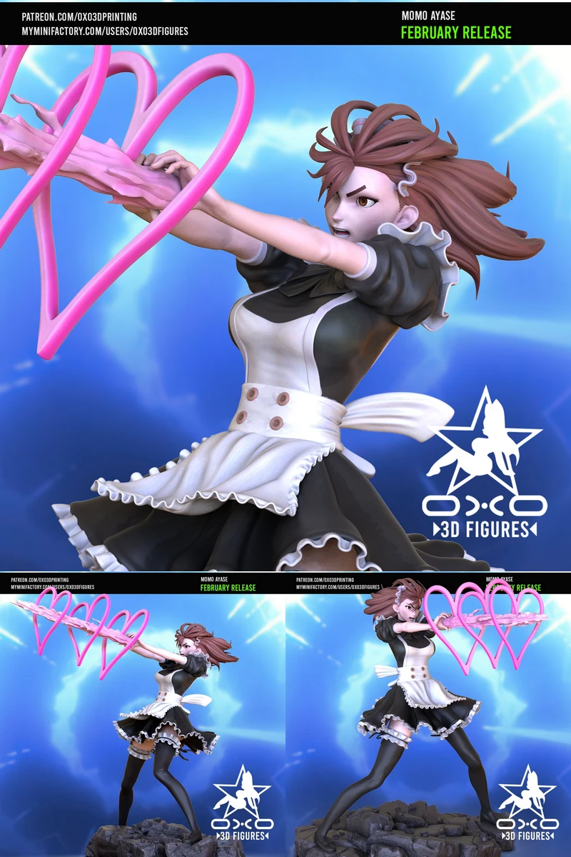 Momo Ayase STL model for 3D printing