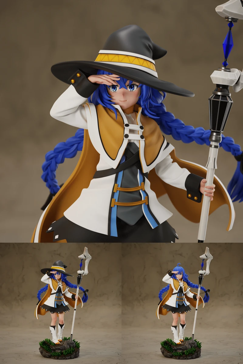 Mushoku Tensei – Roxy Migurdia STL model for 3D printing