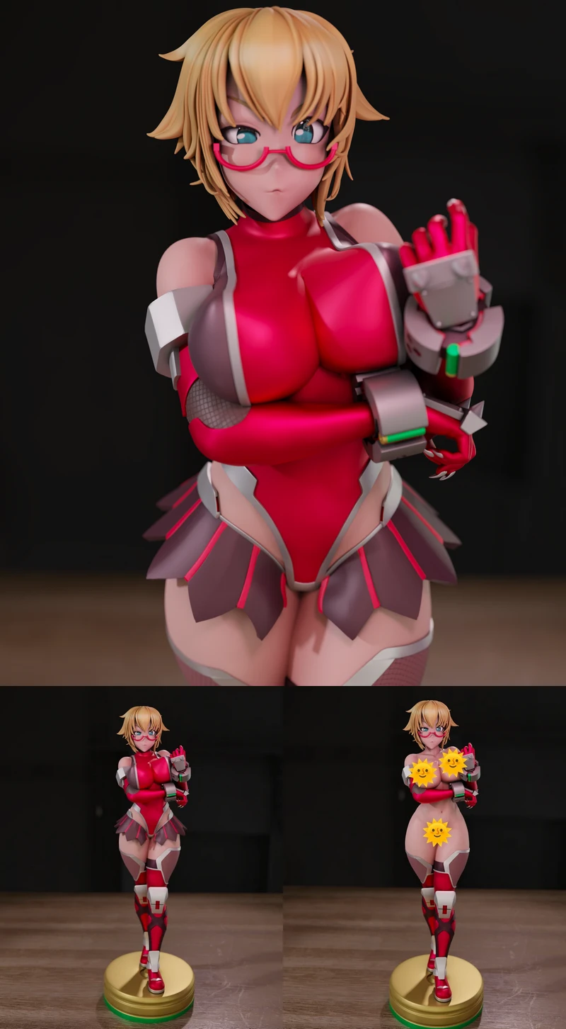 Mari Shinobara STL model for 3D printing