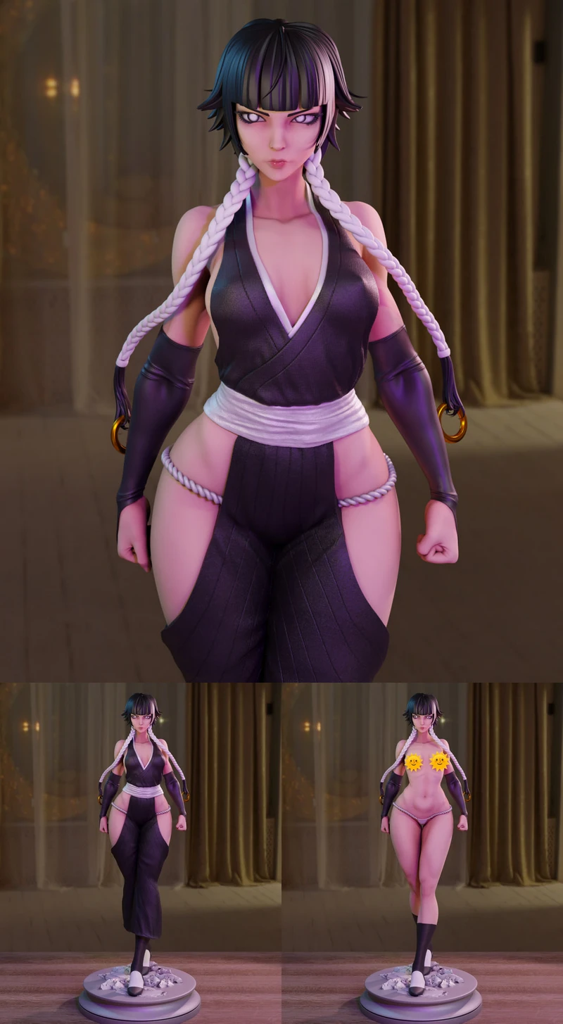 Soi fon Bleach STL model for 3D printing