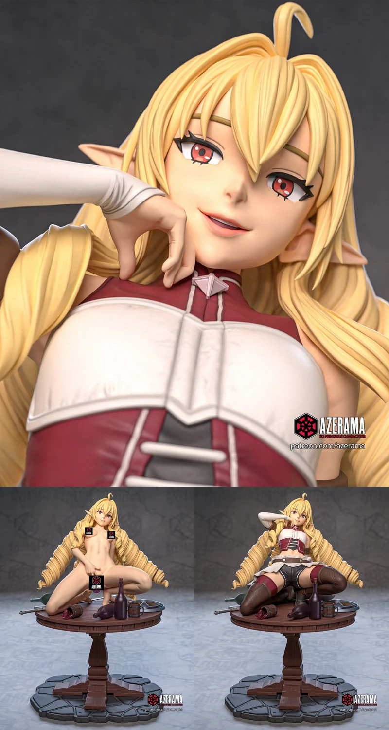 Mushoku Tensei – Elinalise Dragonroad STL model for 3D printing