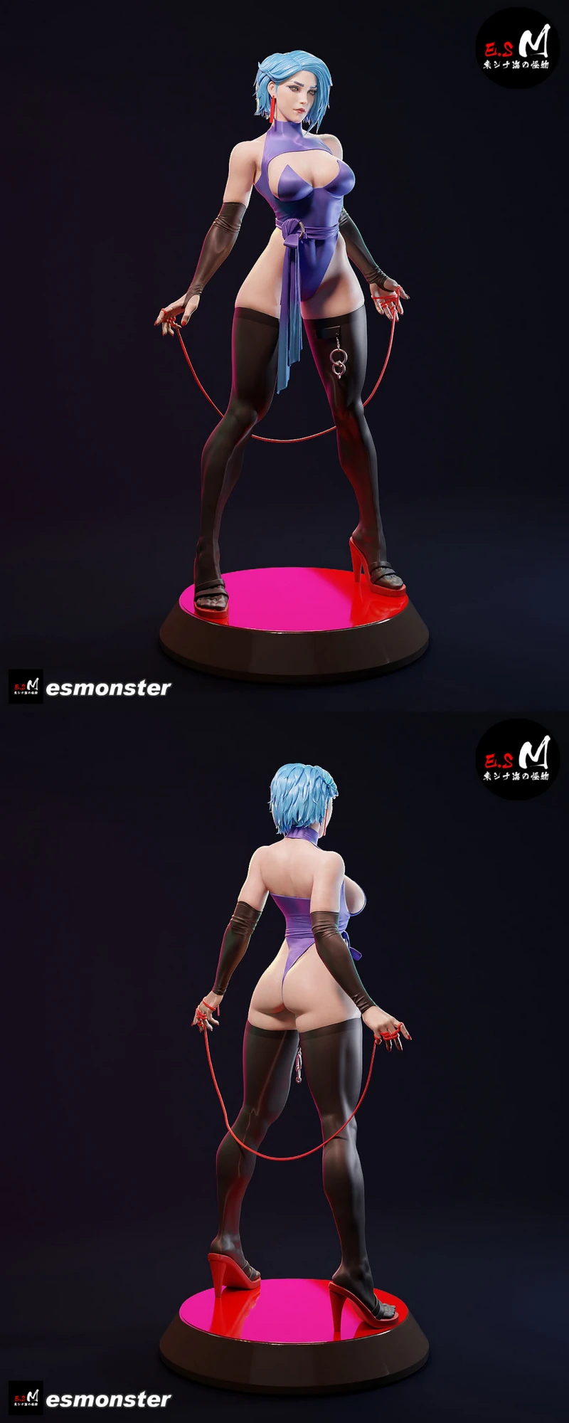 Stylized Girl – Minimal Style STL model for 3D printing