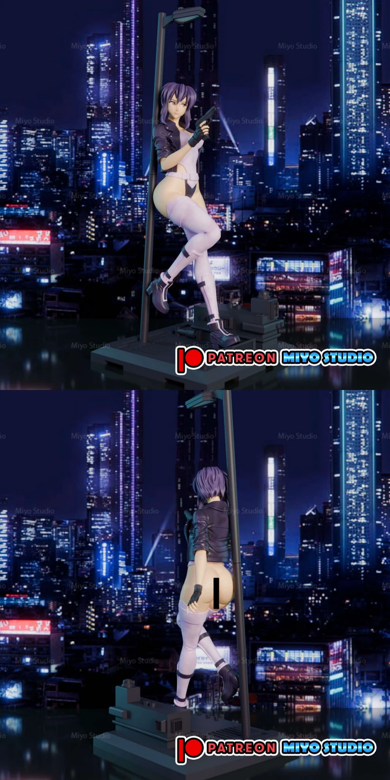 Ghost in The Shell – Motoko Kusanagi STL model for 3D printing