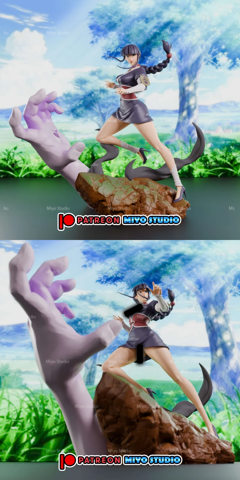 Bleach – Nemu Kurotsuchi STL model for 3D printing