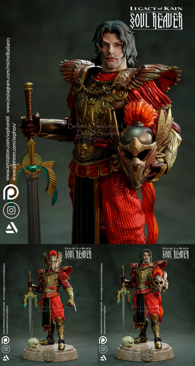 Sarafan Raziel STL model for 3D printing