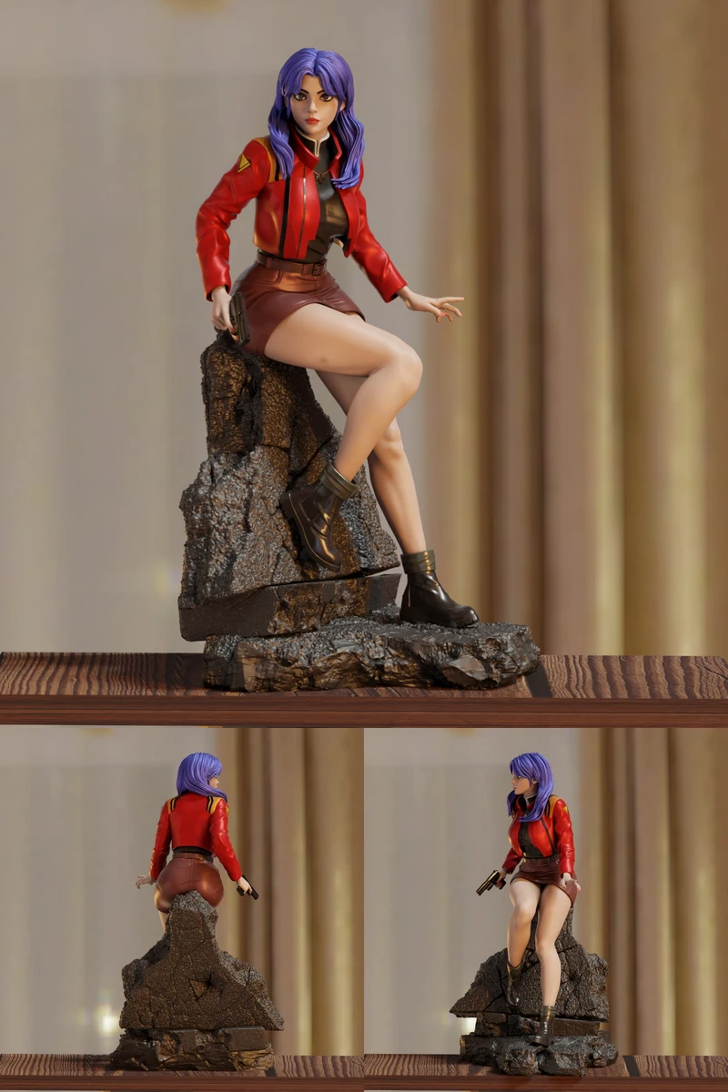Misato Katsurag STL model for 3D printing